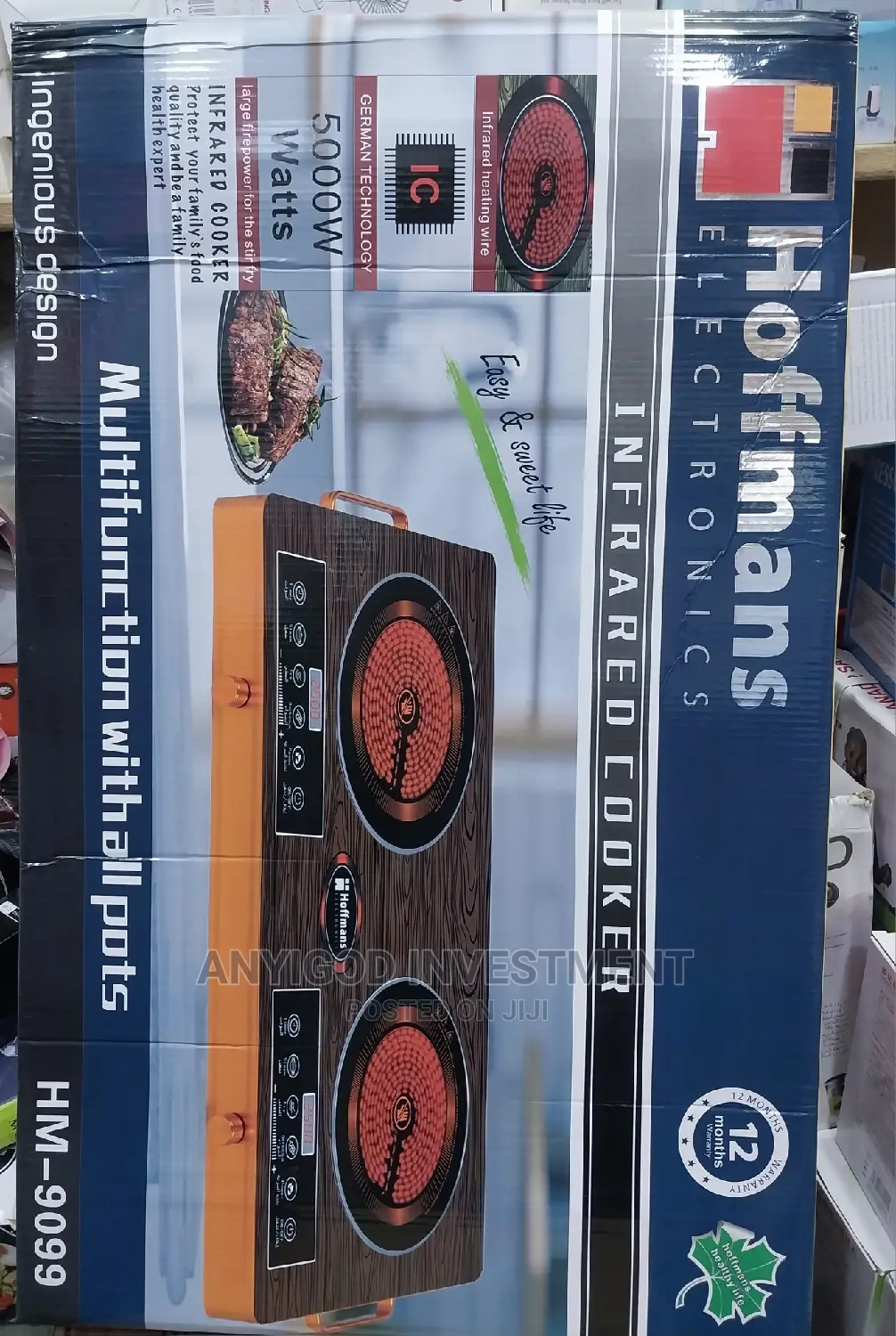 Hoffmans Intelligent Electric Cooker 5000watts