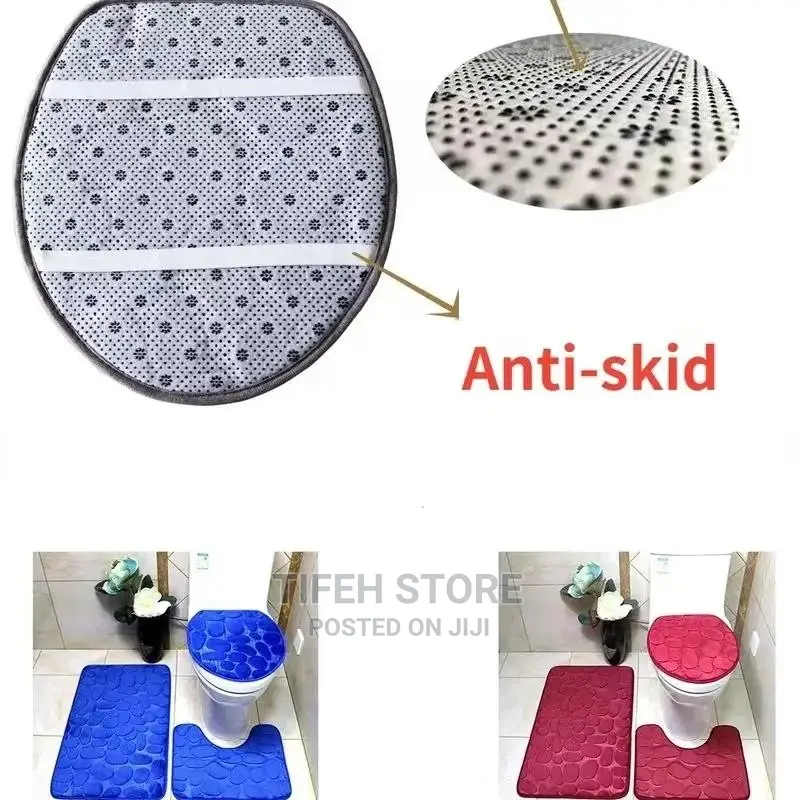 3 in 1 Toilet Rug