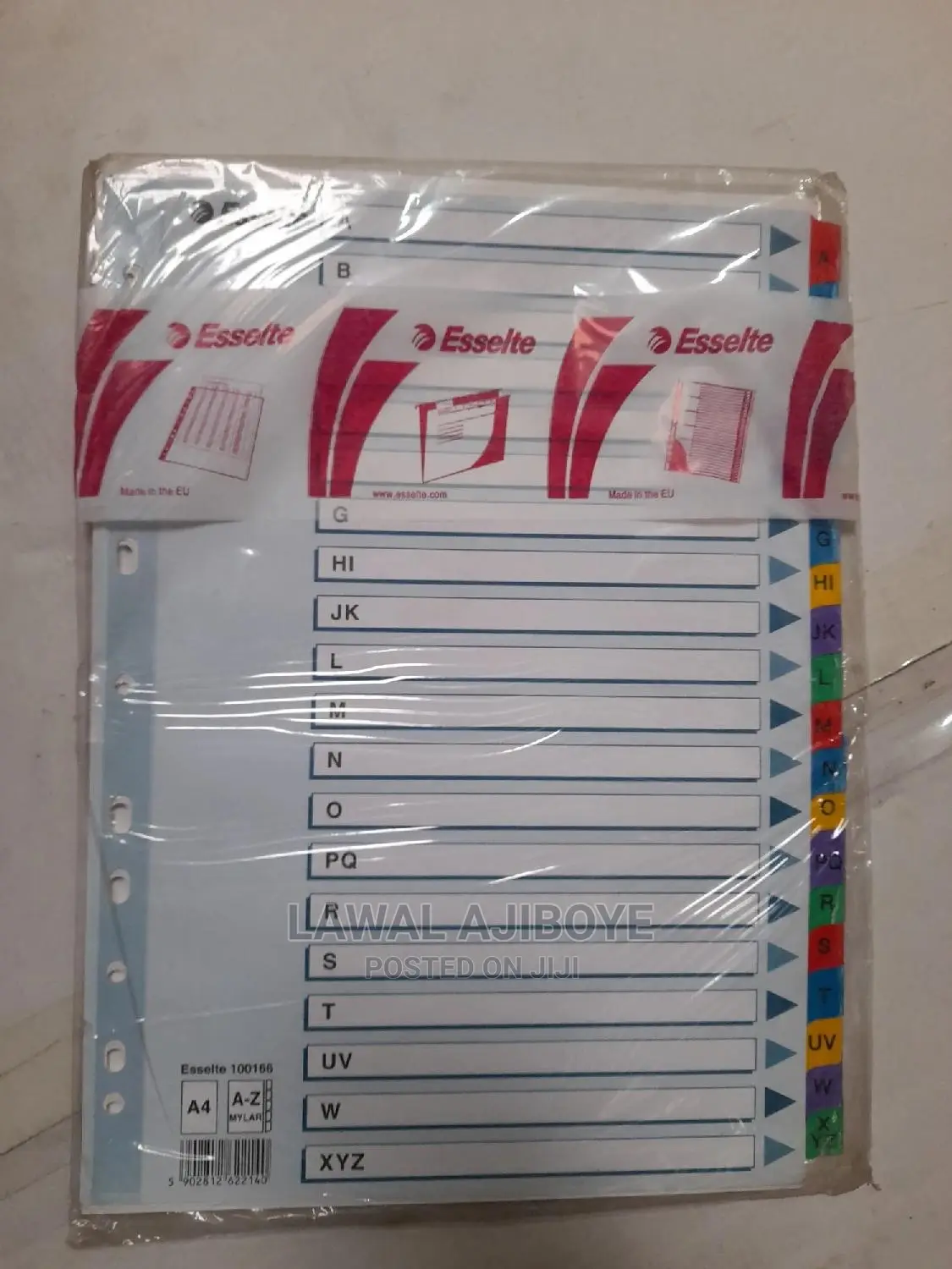 Esselte Seperator 1-31 Digit Plastic A4 100164