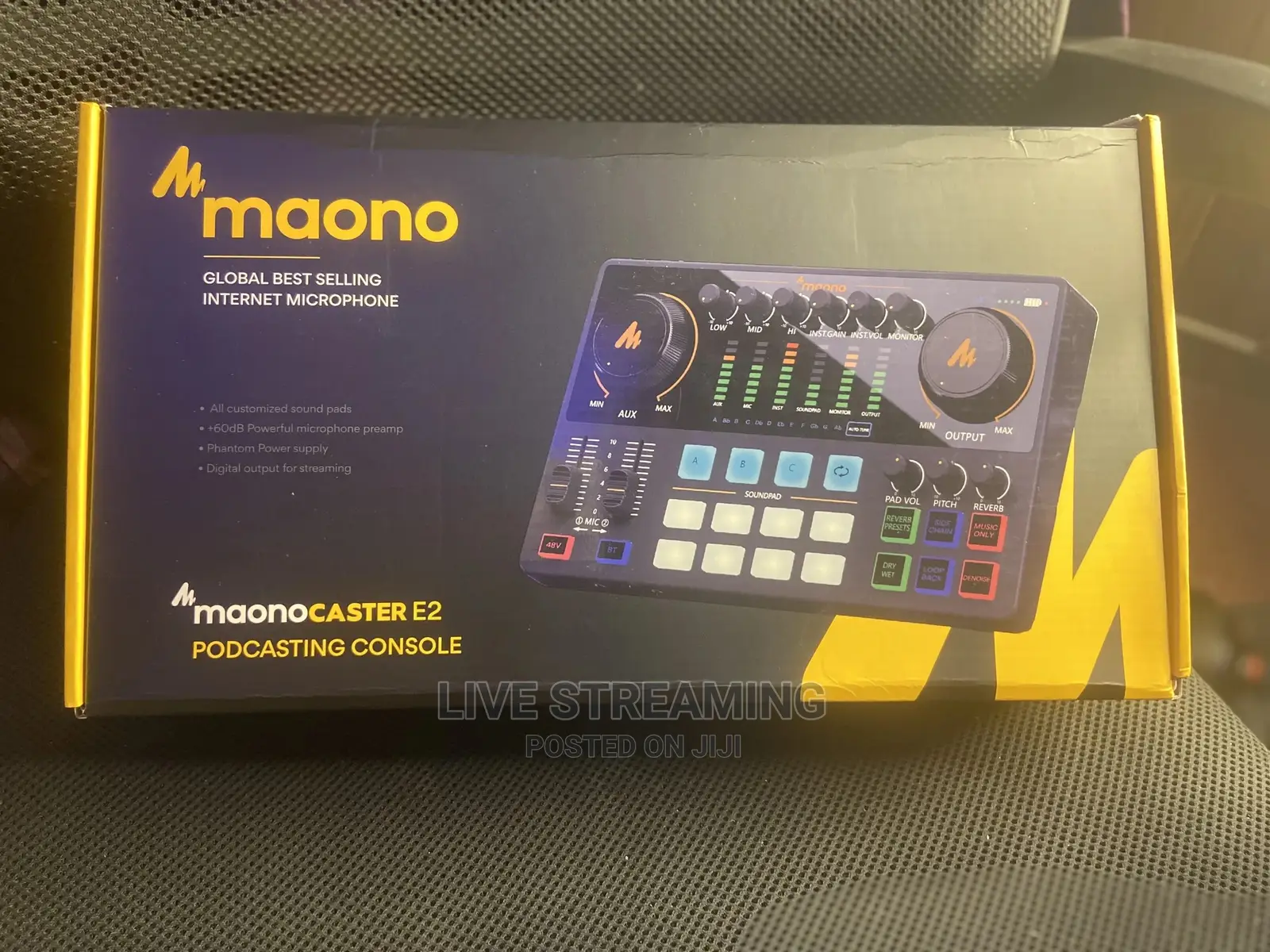 Maono Ame2 Podcasting,Streaming + Recording Studio Soundcard