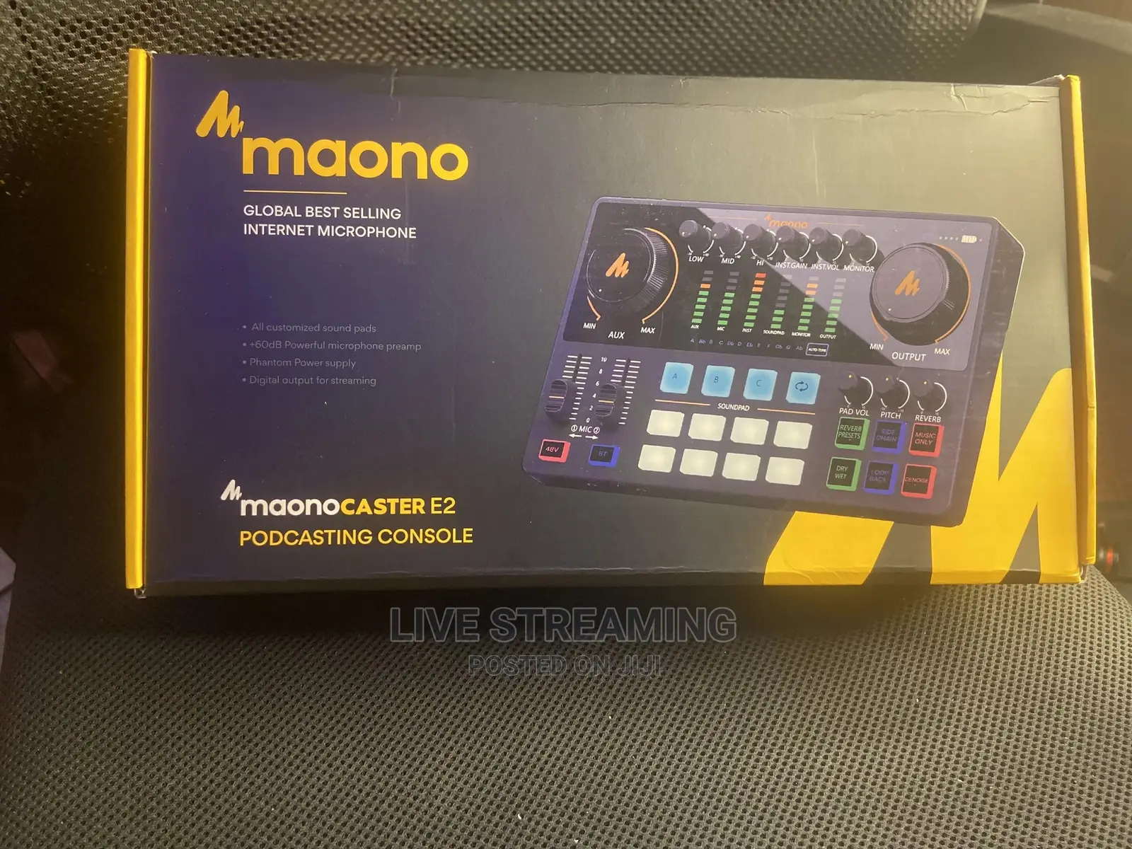 Maono Ame2 Podcasting,Streaming + Recording Studio Soundcard