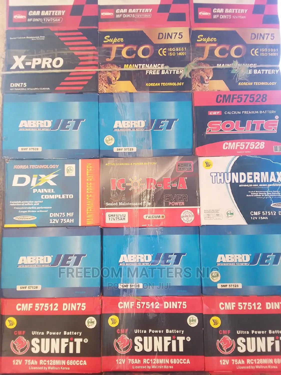 Wholesale Car Batteries