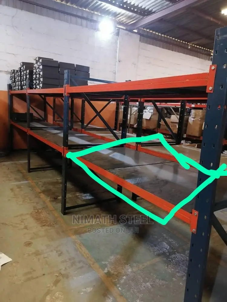 Locally Fabricated Heavy Duty Rack With Deck