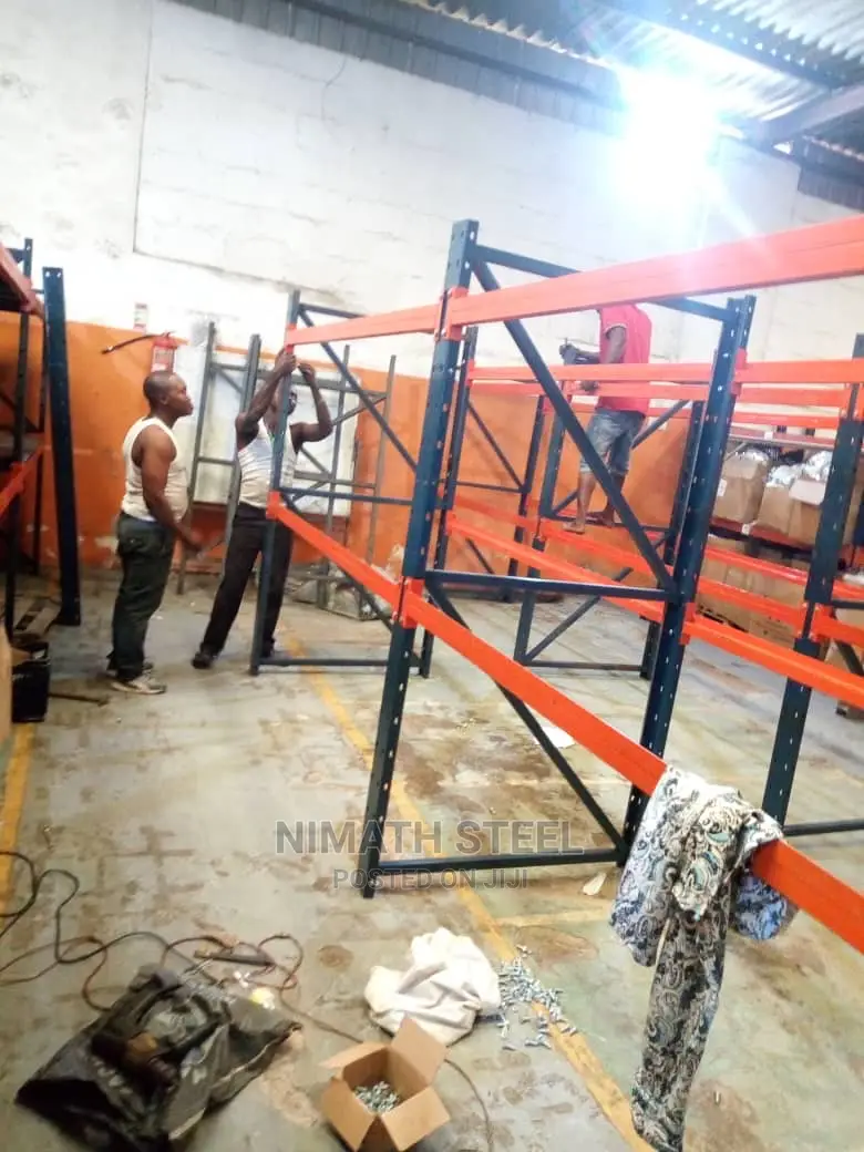 Locally Fabricated Heavy Duty Rack With Deck