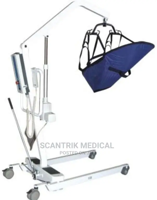 Disabled Medical Patient Lift 4 Wheels Hand