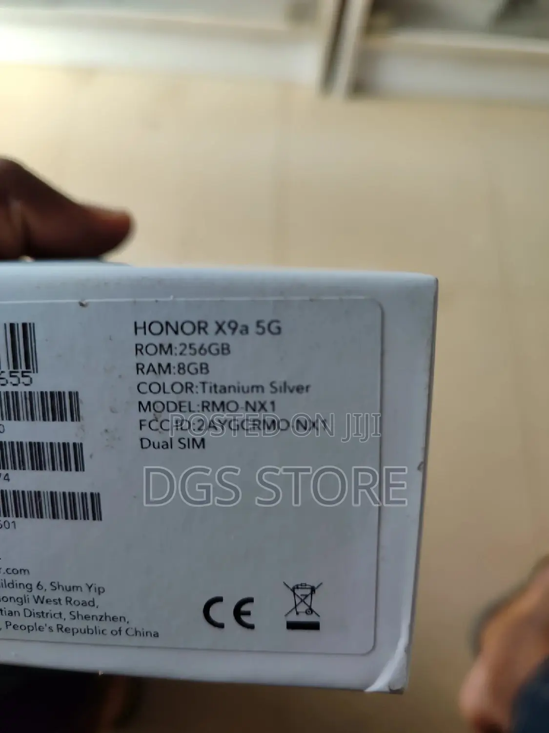 New Honor X9a 256 GB Silver