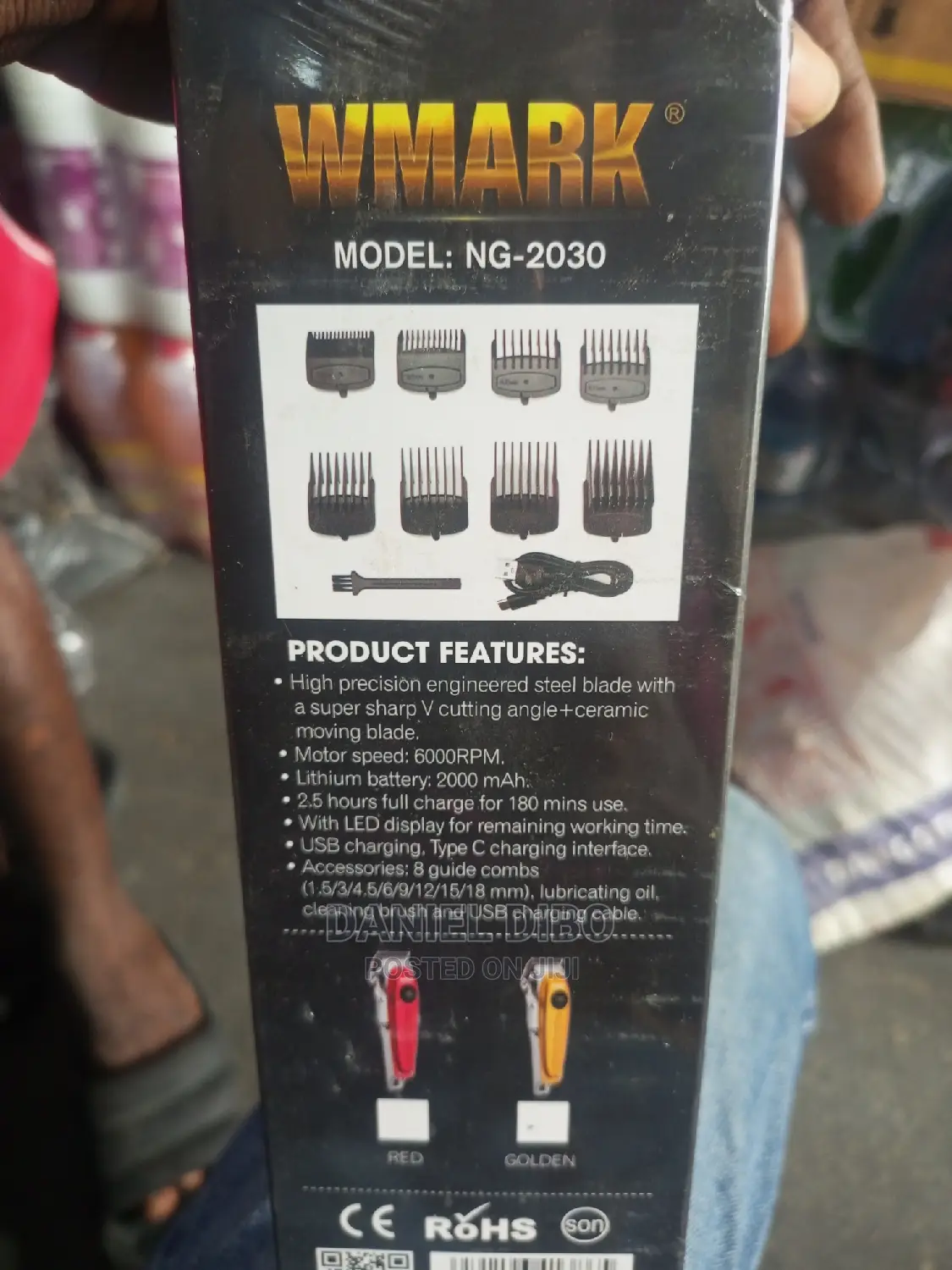Wmark Professional Hair Clipper