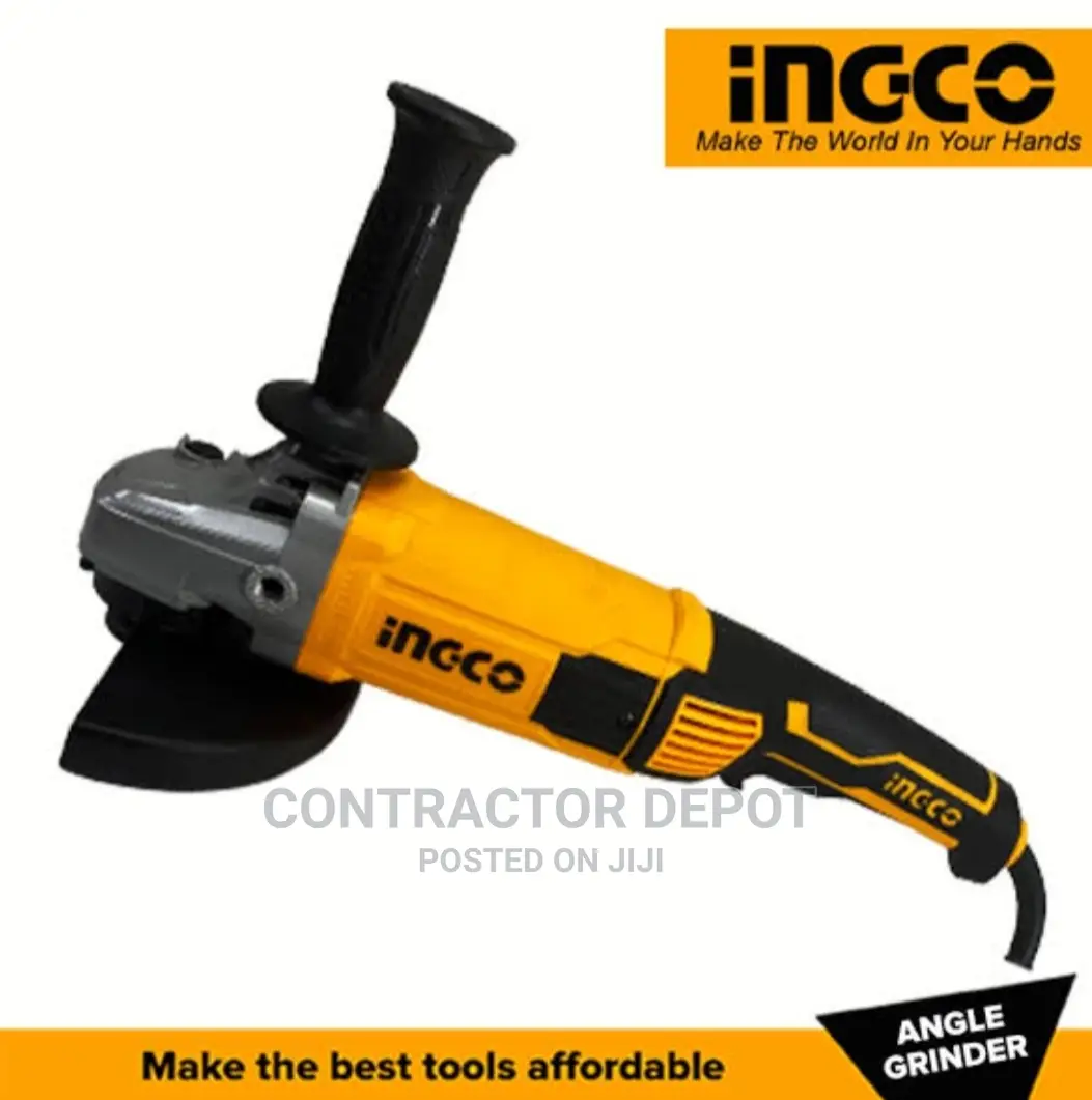 Ingco Industrial Electric Angle Grinder 7" 2000w M14 2000