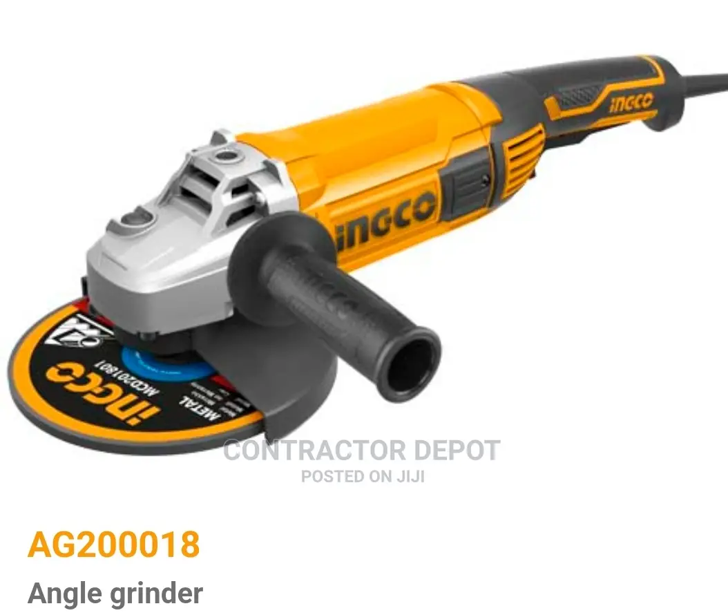 Ingco Industrial Electric Angle Grinder 7" 2000w M14 2000