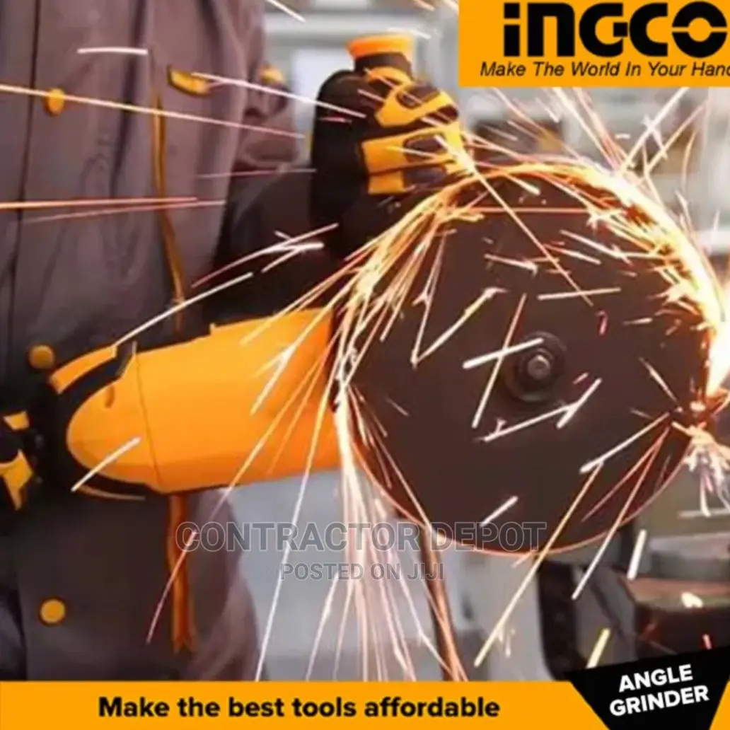 Ingco Industrial Electric Angle Grinder 7" 2000w M14 2000