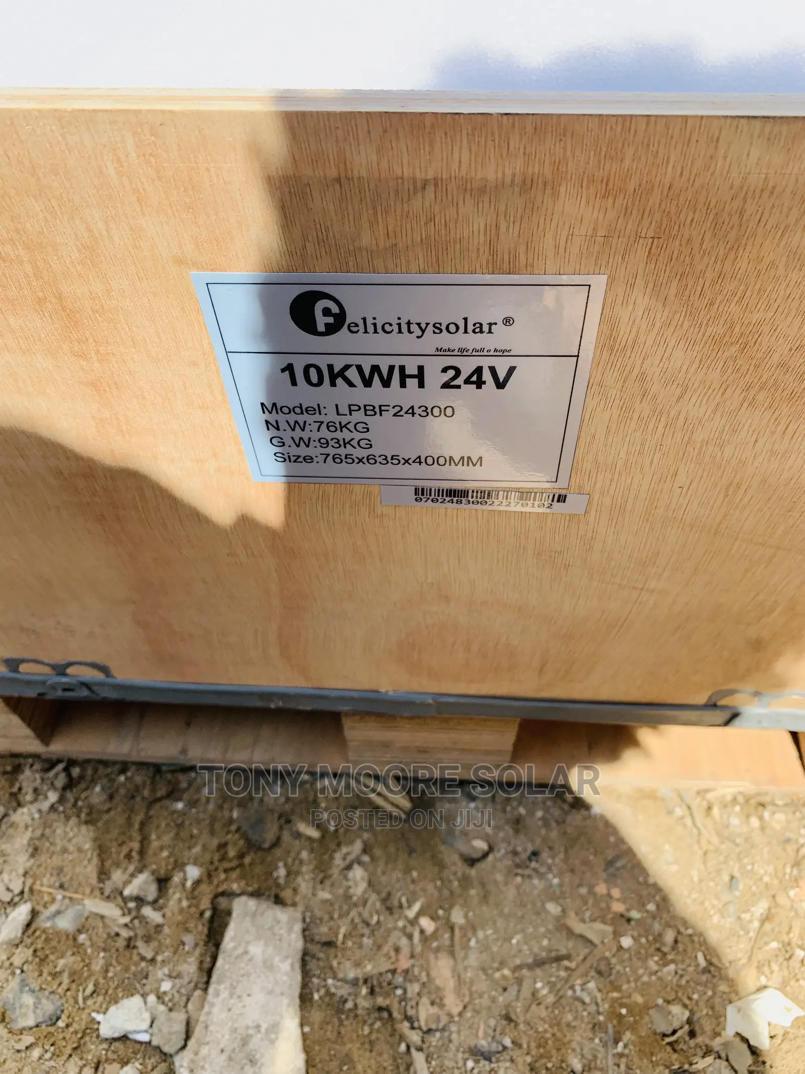 Lithium Battery 10kwh 24v Felicity