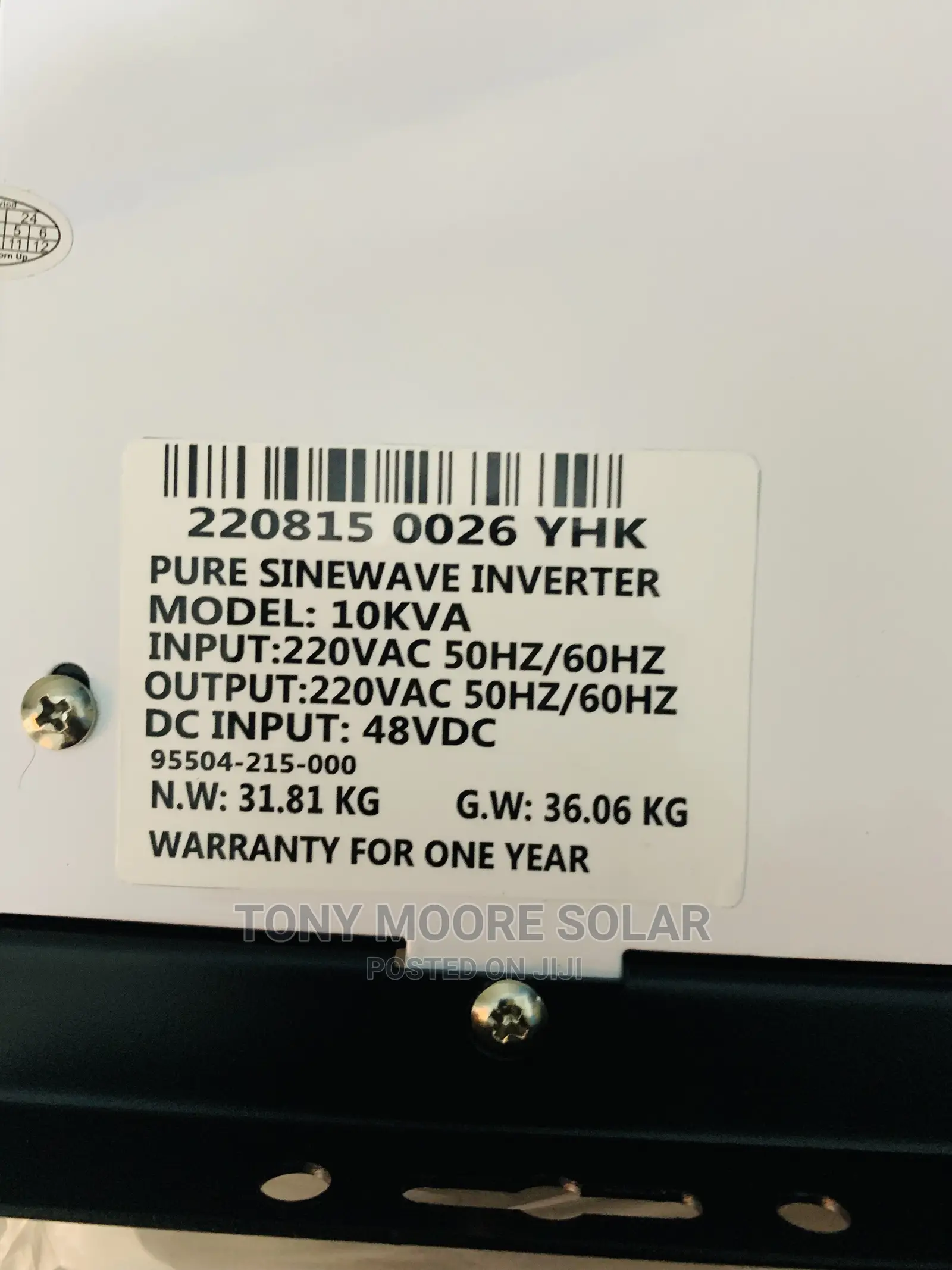48v 10kva Yohako Inverter