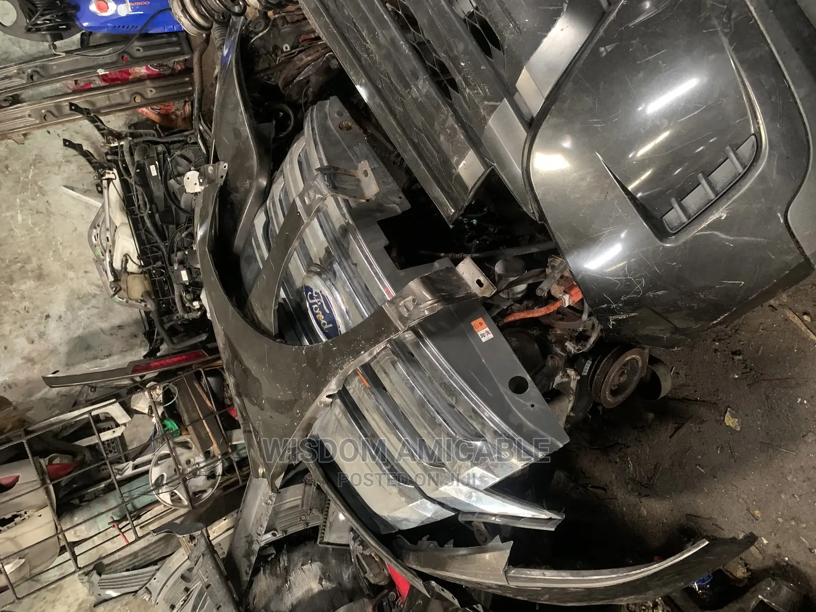 Ford Edge 2013 Front Bumper Very Clean