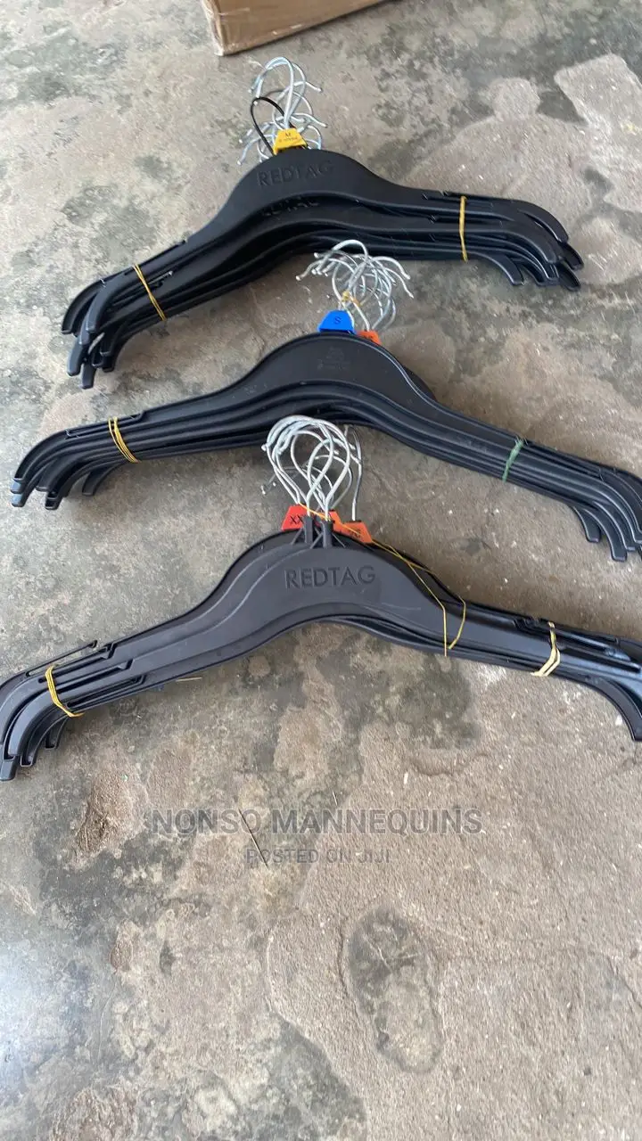 Bundles of Black Turkey Hangers