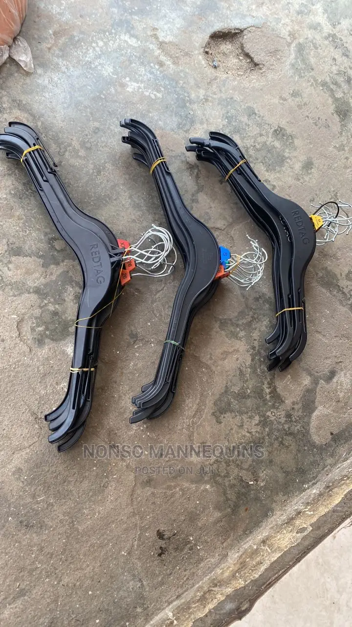 Bundles of Black Turkey Hangers