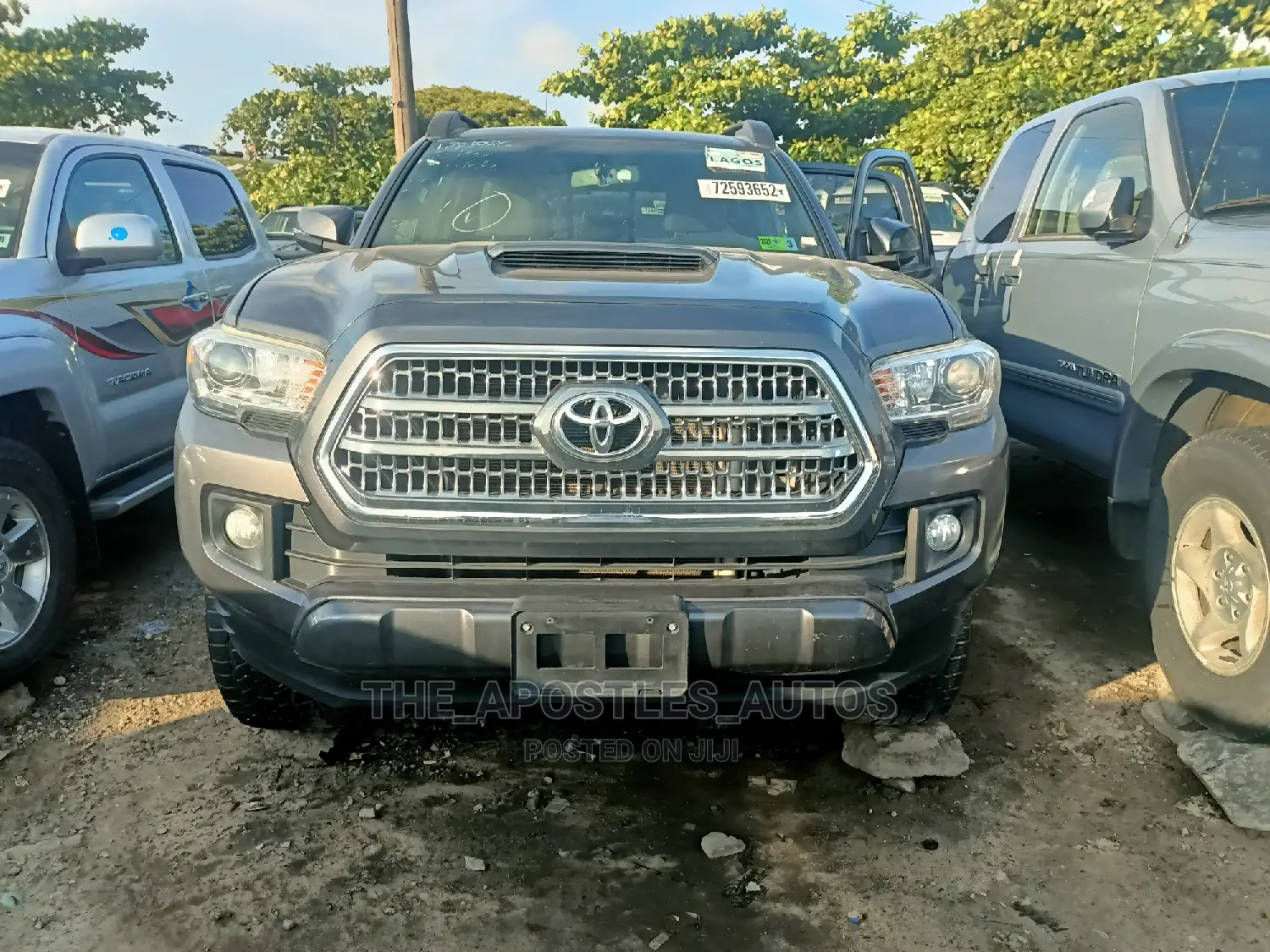 Toyota Tacoma Limited 2018 Gray
