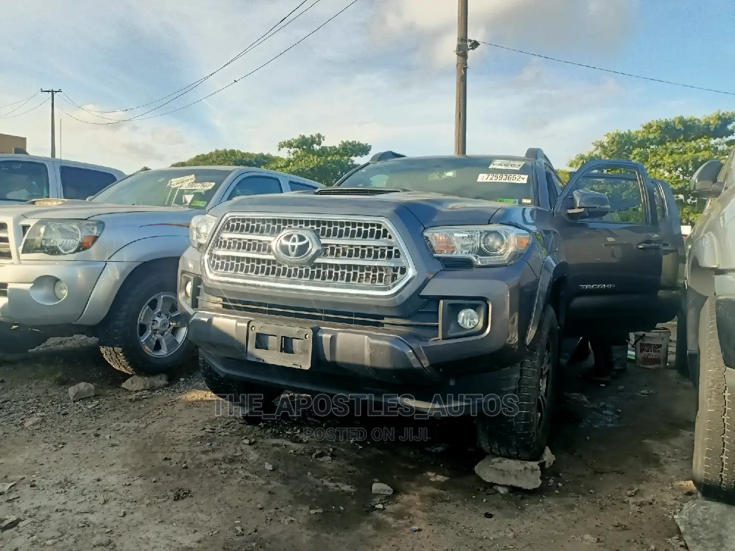 Toyota Tacoma Limited 2018 Gray
