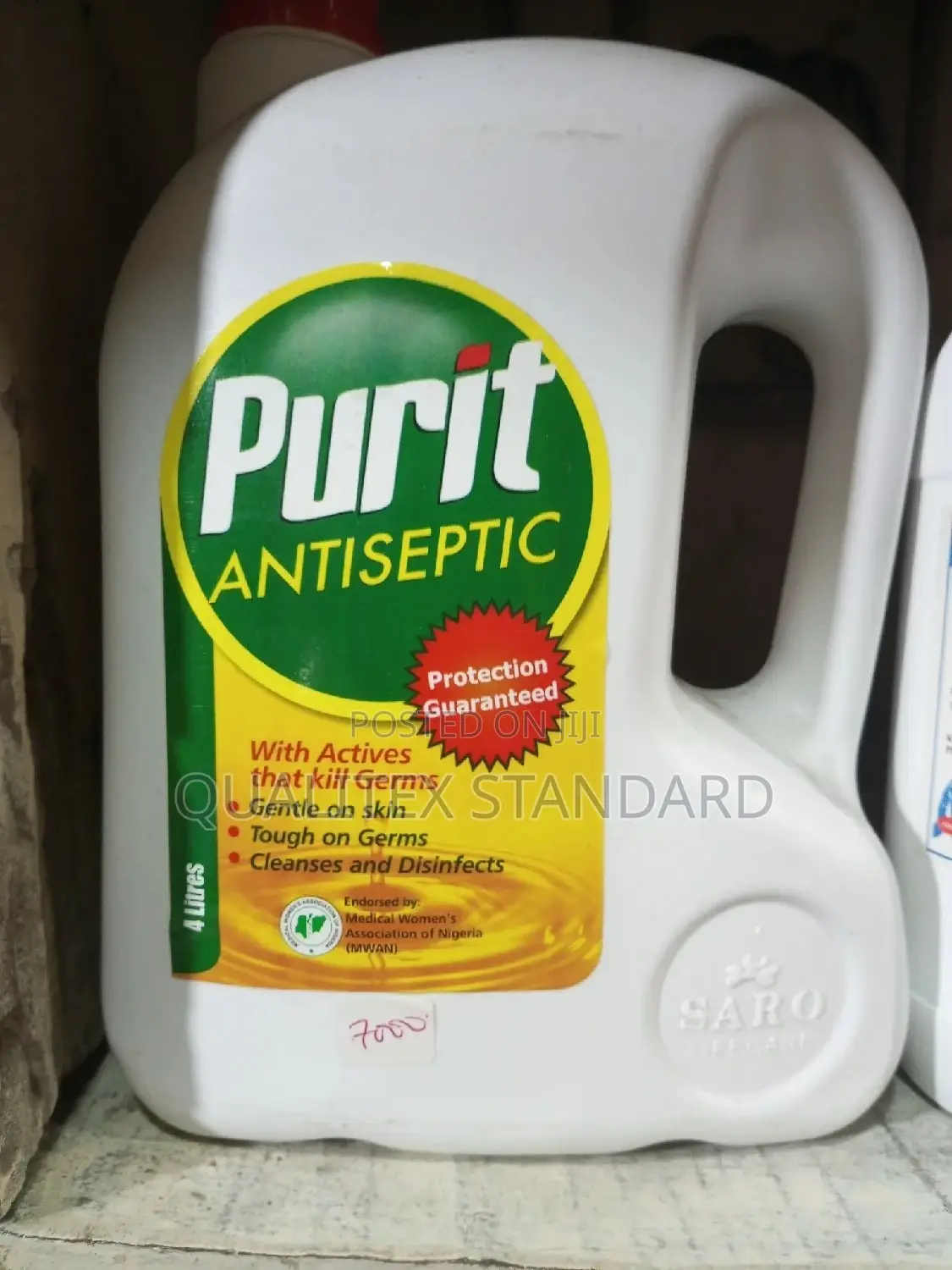Purit Antiseptic Hand Sanitizer 5 Litres