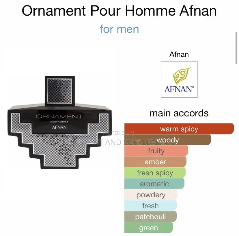Ornament Pour Homme by Afnan