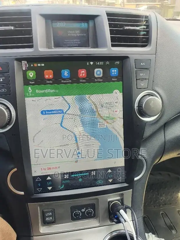 Toyota Highlander 2008-2013 Tesla Android Player + Camera
