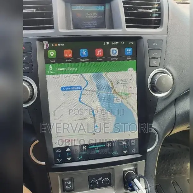 Toyota Highlander 2008-2013 Tesla Android Player + Camera