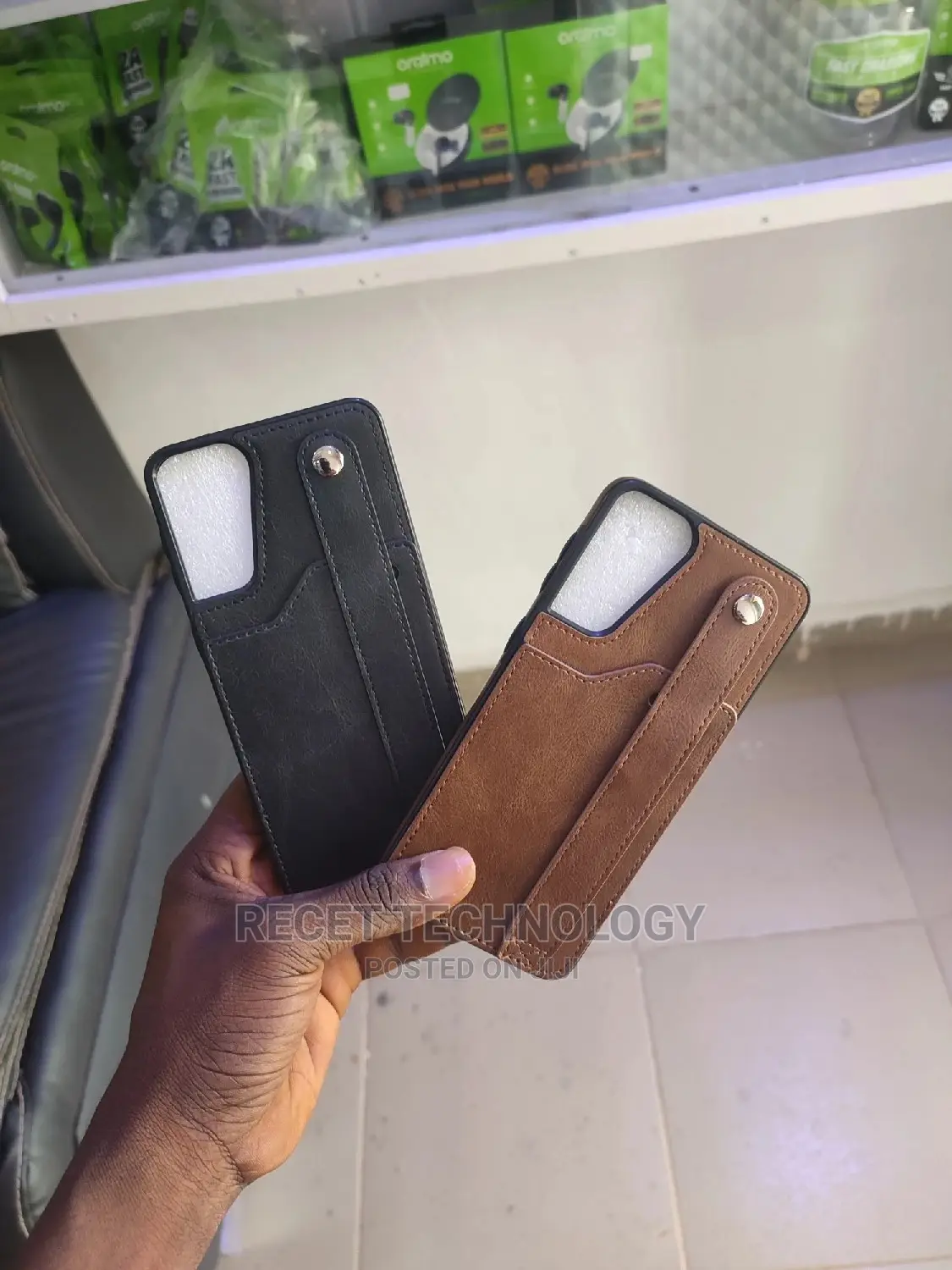 Samsung S21 Plus Leather Pouch