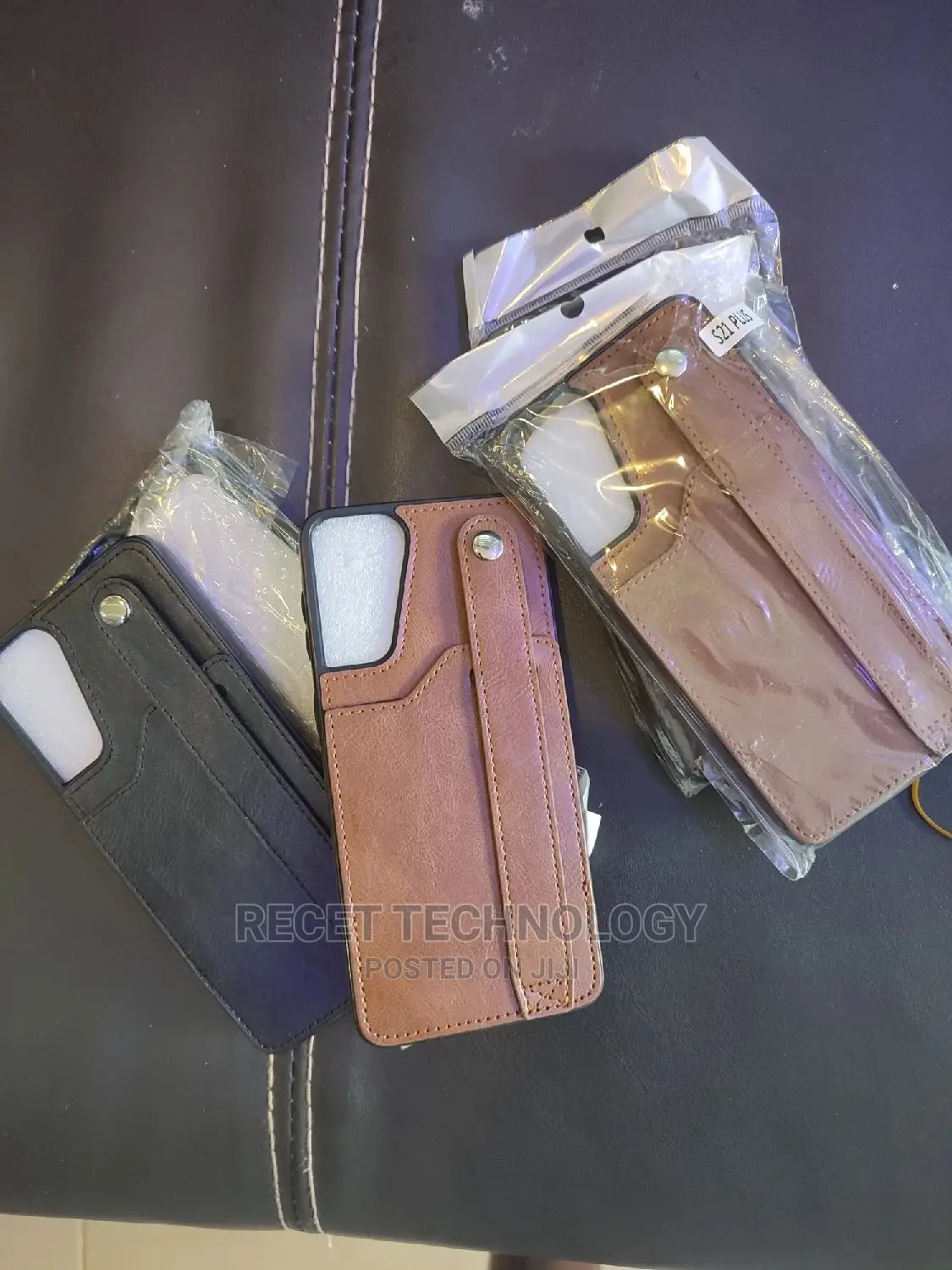 Samsung S21 Plus Leather Pouch
