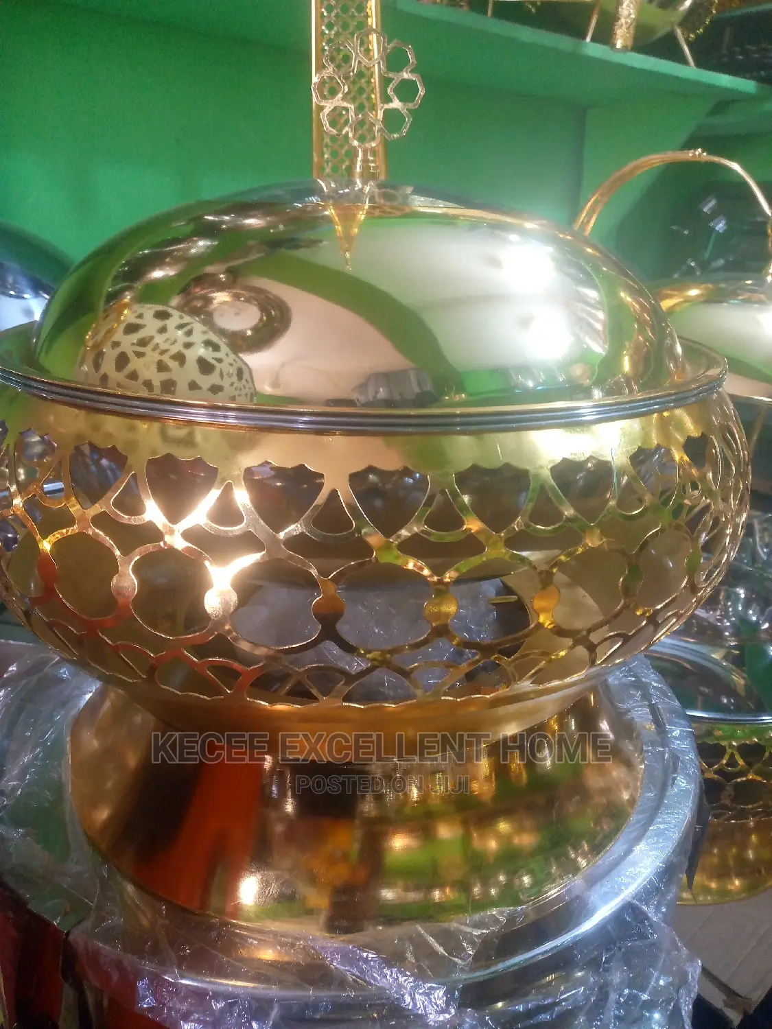 Gold Plated Stainless Steel Chafing Dish