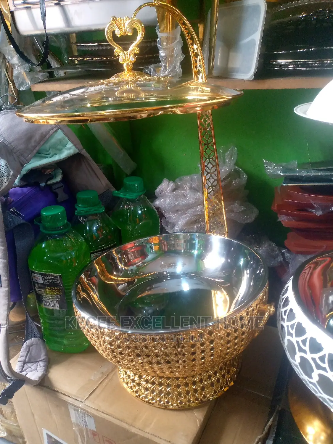 Gold Plated Stainless Steel Chafing Dish