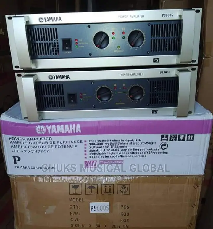 Yamaha P5000s 2000W Power Amplifier