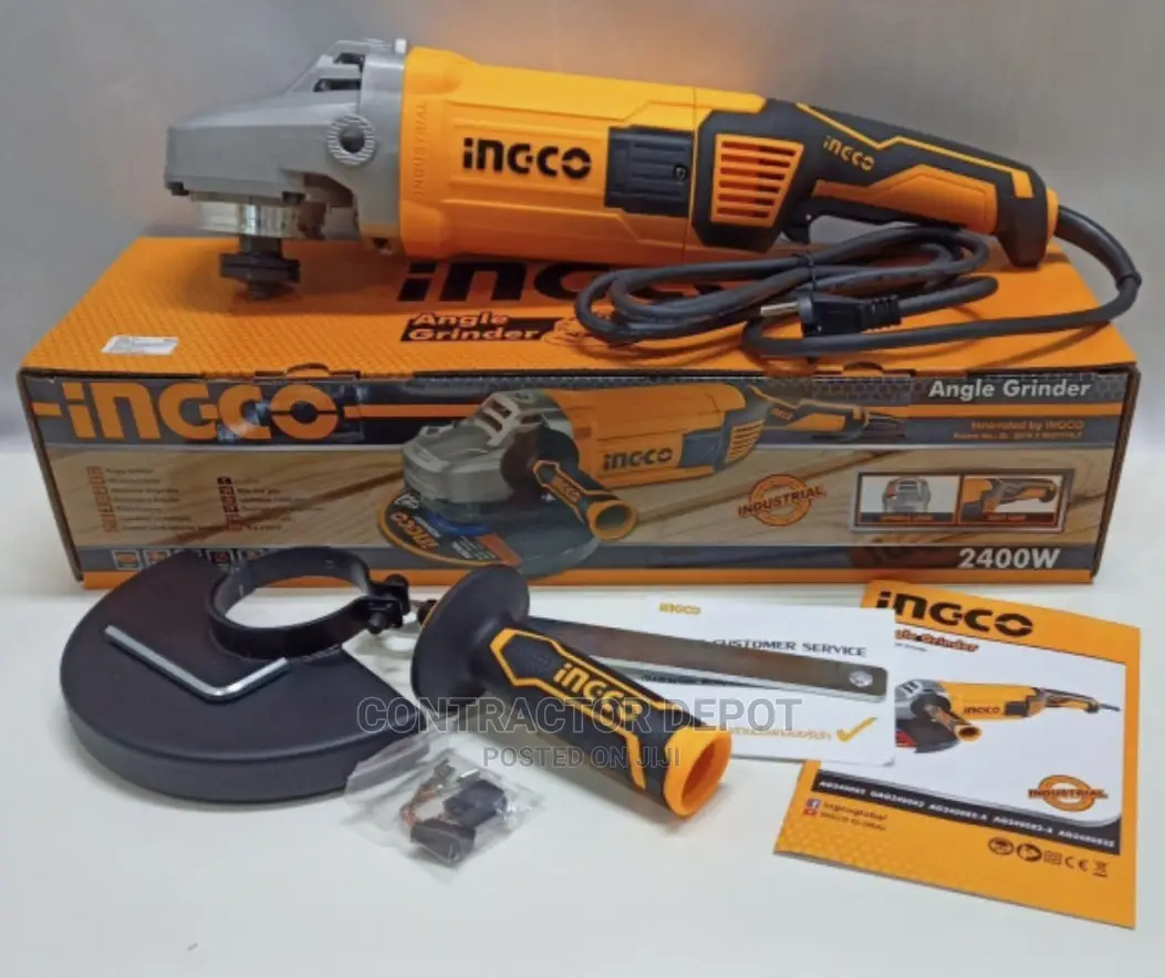 Ingco Angle Grinder 9" With 2400W Power - AG240082