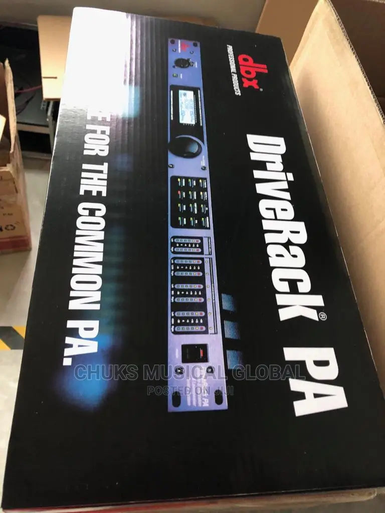 Driverack- PA -Speaker Management