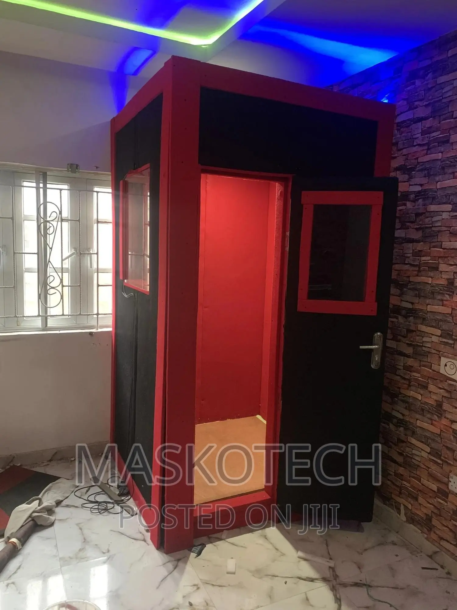 Studio And Acoustic, Panels And Pod Cast Setup