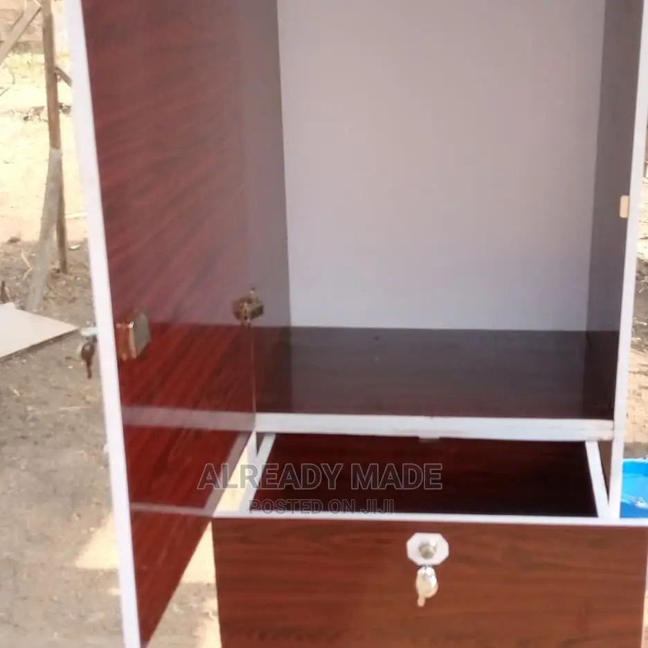 Single Face Wardrobe With Shoe Rack