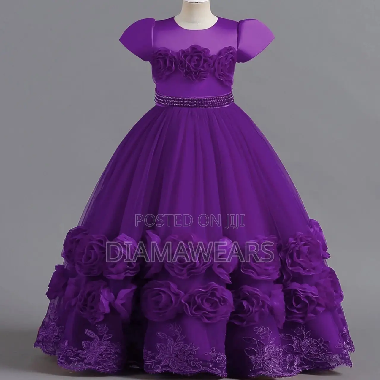 Purple Princess Ball Gown