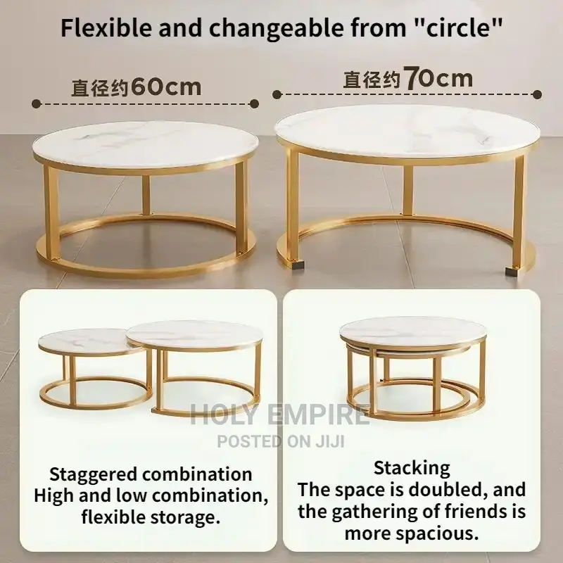 Luxury Coffee Tables Living Room Decoration Accessories Home