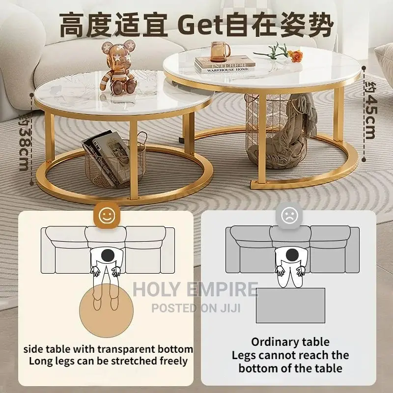Luxury Coffee Tables Living Room Decoration Accessories Home