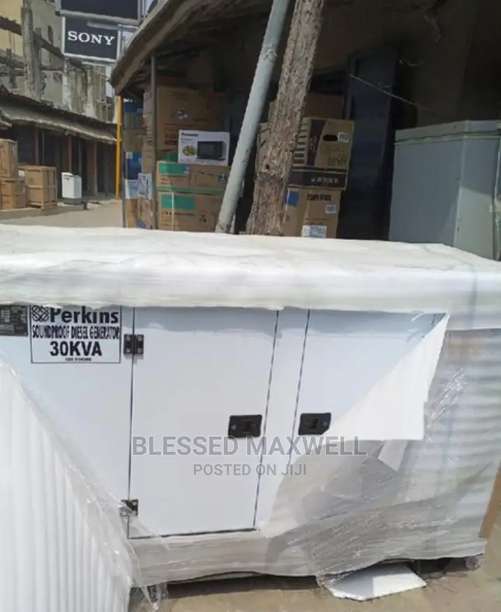 30 Kva Perkins Soundproof Generator