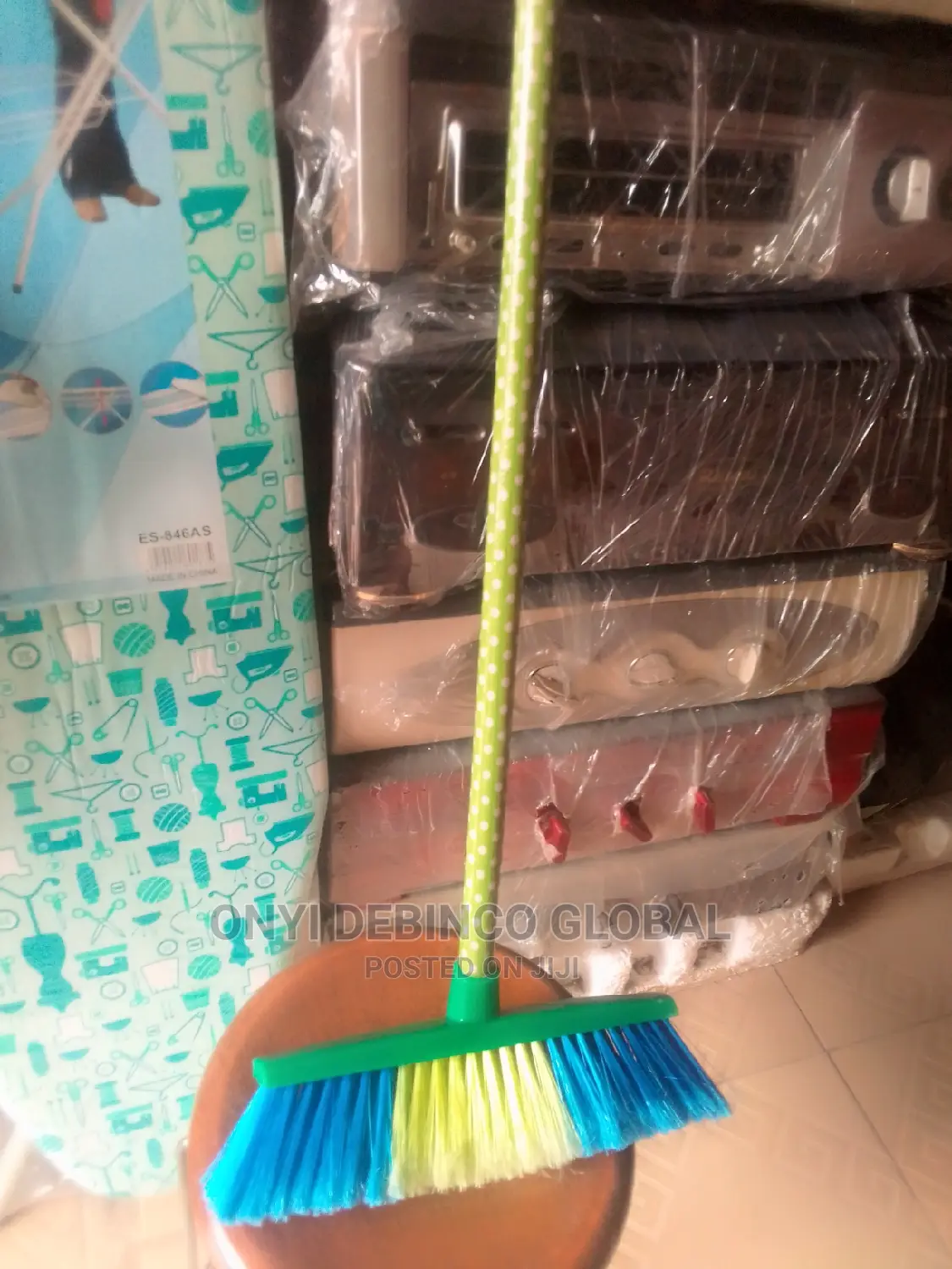Sweeping Brush or Broom With Wooden Handle