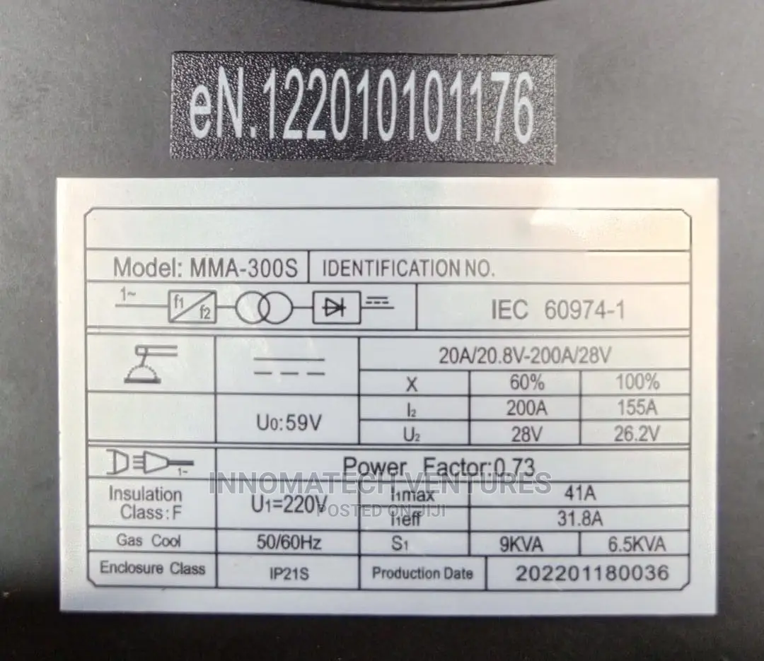 Edon Mma- 300s High Quality Mosfet Inverter Welding Machine
