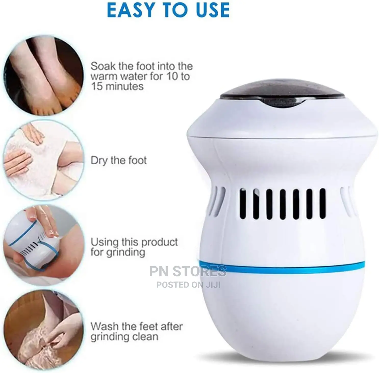 Pedi Vac Rechargeable Foot Pedicure