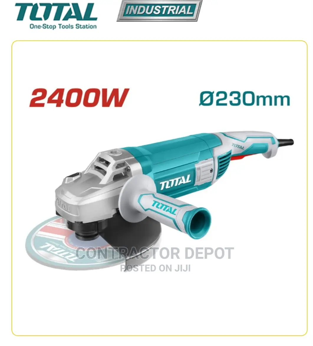 Total Angle Grinder 2400W - 230mm (Tg1252306 Industrial High