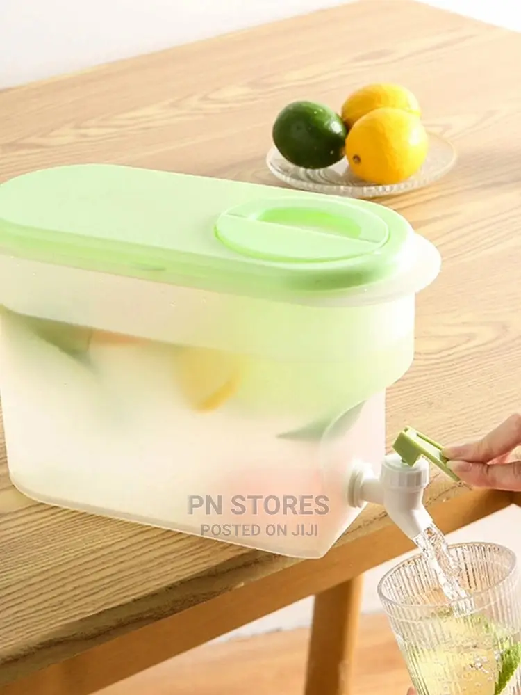 1pc Large Capacity Juice Kettle, 3.5L Water Pot With Faucet