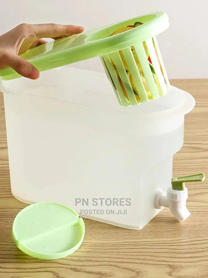 1pc Large Capacity Juice Kettle, 3.5L Water Pot With Faucet