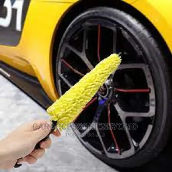 Car Tire Brush Car Wheel Rim Tire Sponge Brush Corn Cob Desi