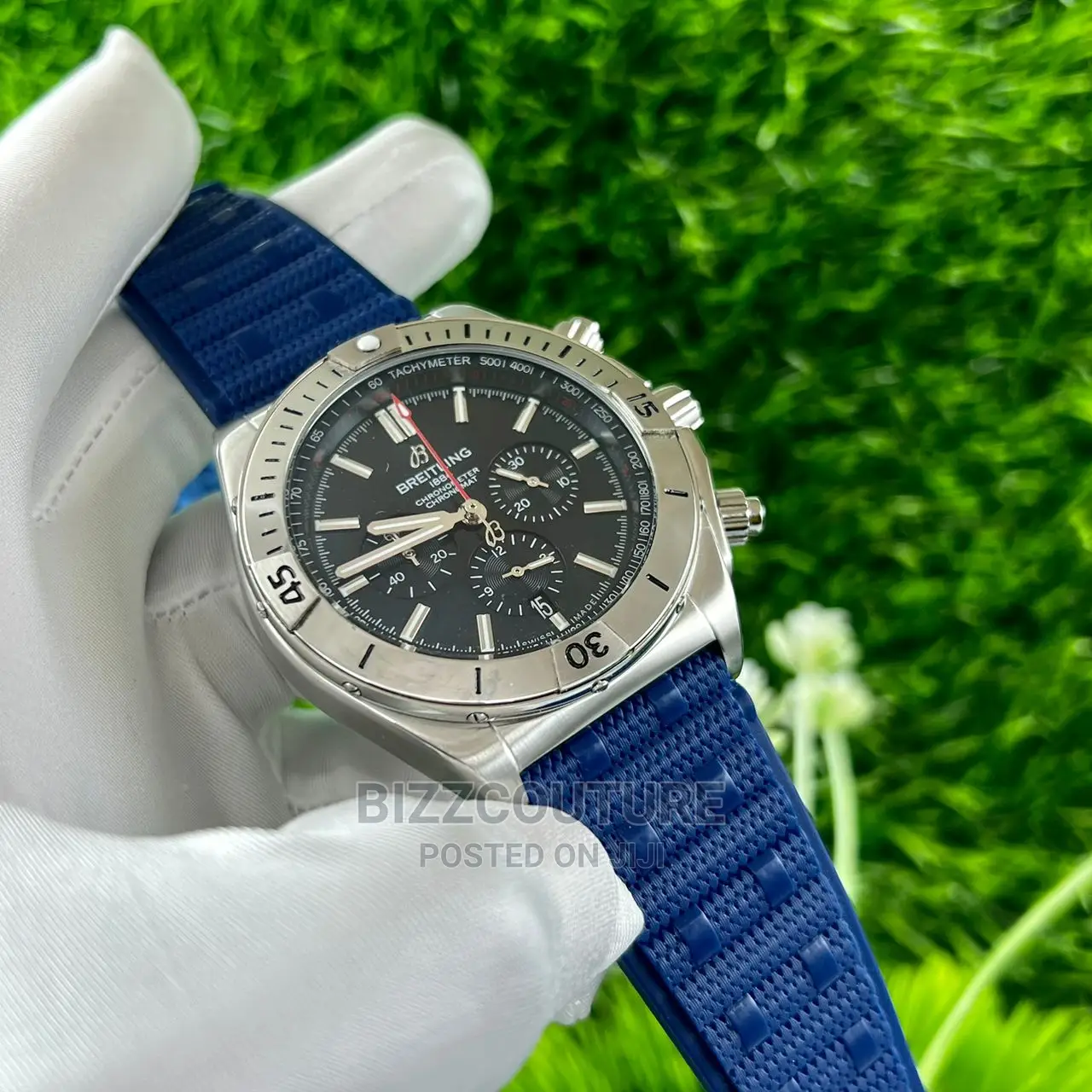 Original Breitling Rubber Strap Watch Available in Store