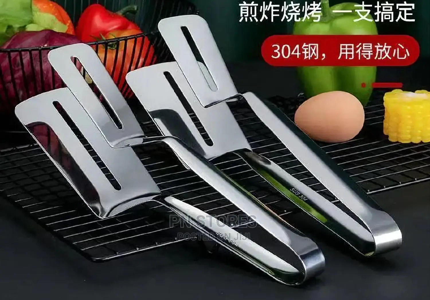 Stainless Barbecue Clip, Fish Tongs