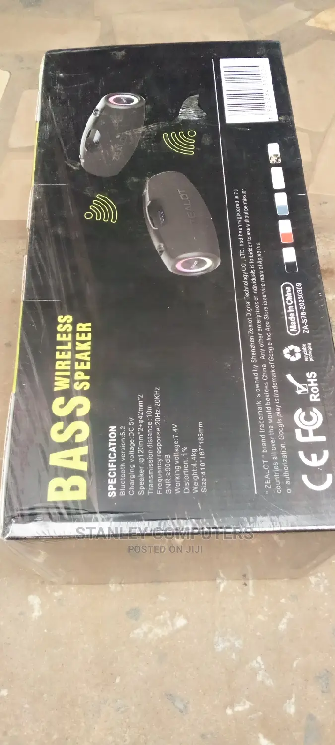 Zealot S78 Bluetooth 100w Portable Speaker