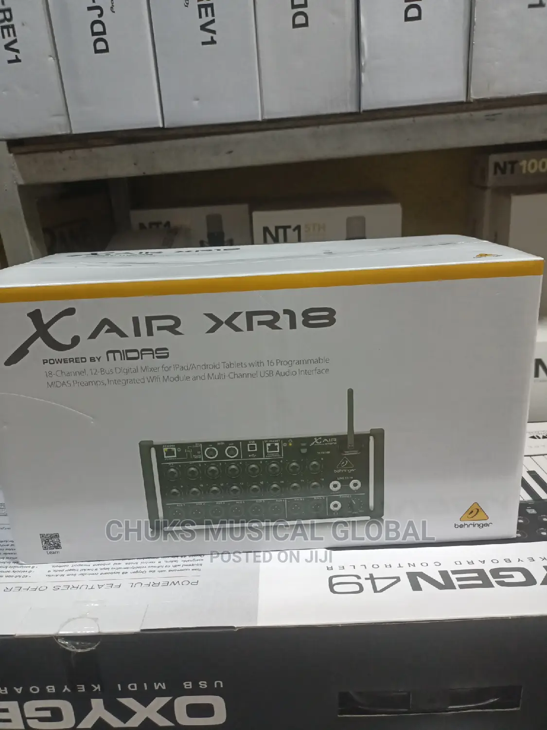 XAIR XR18 Powerd by Midas