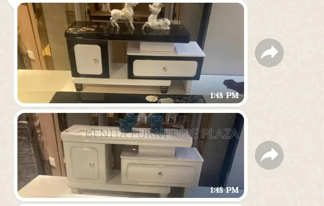 White/Black Tvstand for Sale